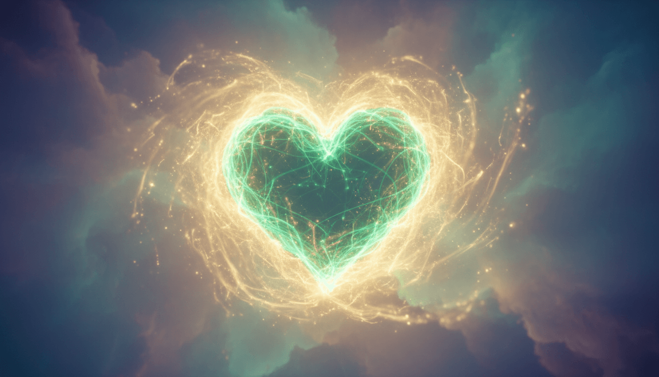 Spiritual wellness space with candles, crystals, and elegant mystical decor in a calming atmosphere