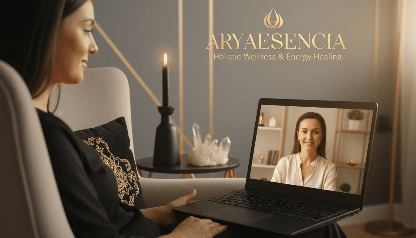 Sesión por videollamada de ARYAESENCIA